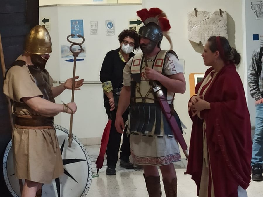 Rievocatori Romani al Museo Ribezzo